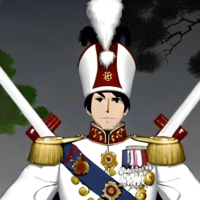 chat with ai character: Napoleon white man