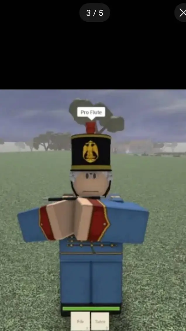 ai character: French army  background