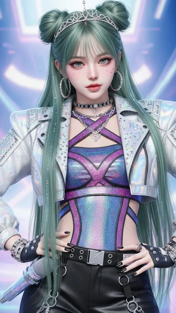 ai character: Lyra Vale background