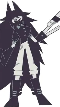 ai character: Miss Circle background