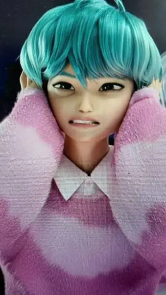 ai character: Baby saja background