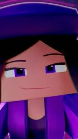 ai character: Purple girl background