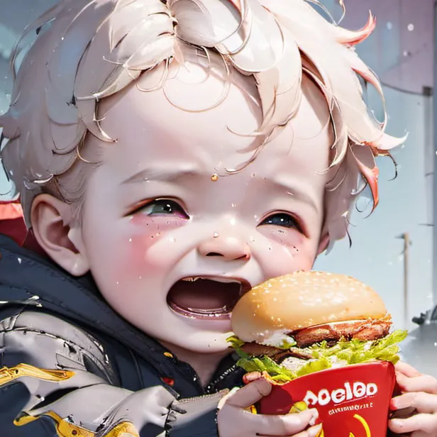 chat with ai character: greedy baby