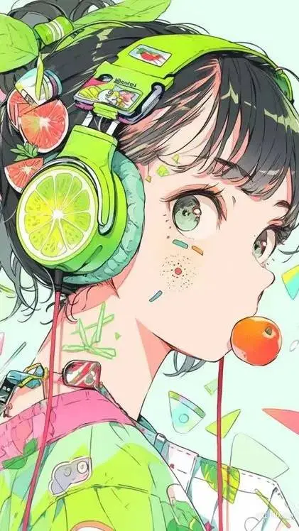ai character: 🍋Fruit Nerd🍊 background