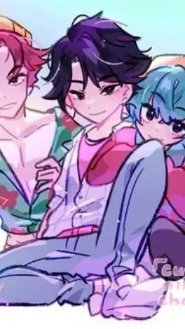 ai character: Jinu×Abby×Baby background