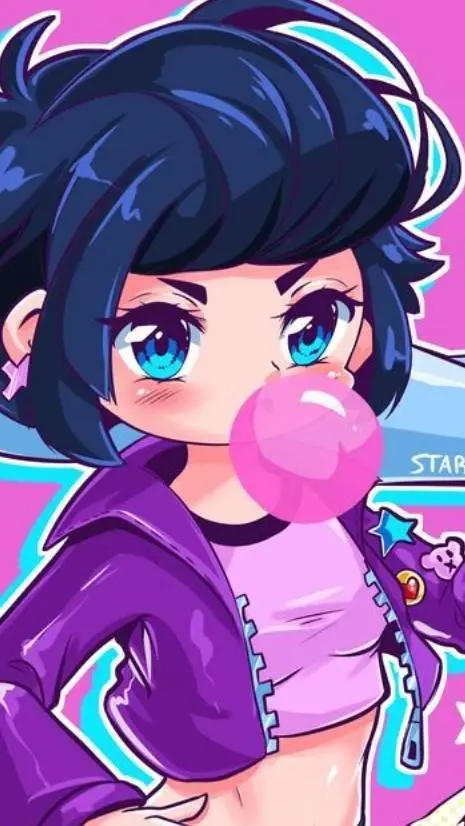 ai character: ¤_bibi_¤ background