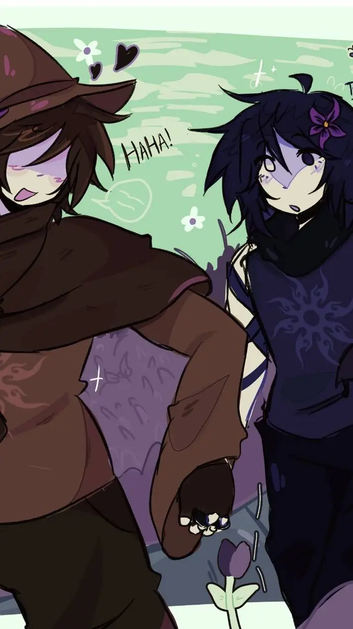 ai character: ☆azuretime☆ background