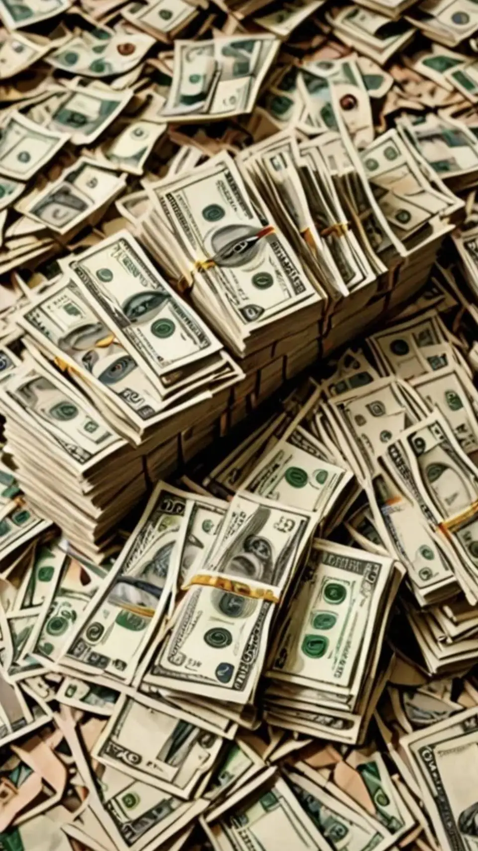 ai character: money background