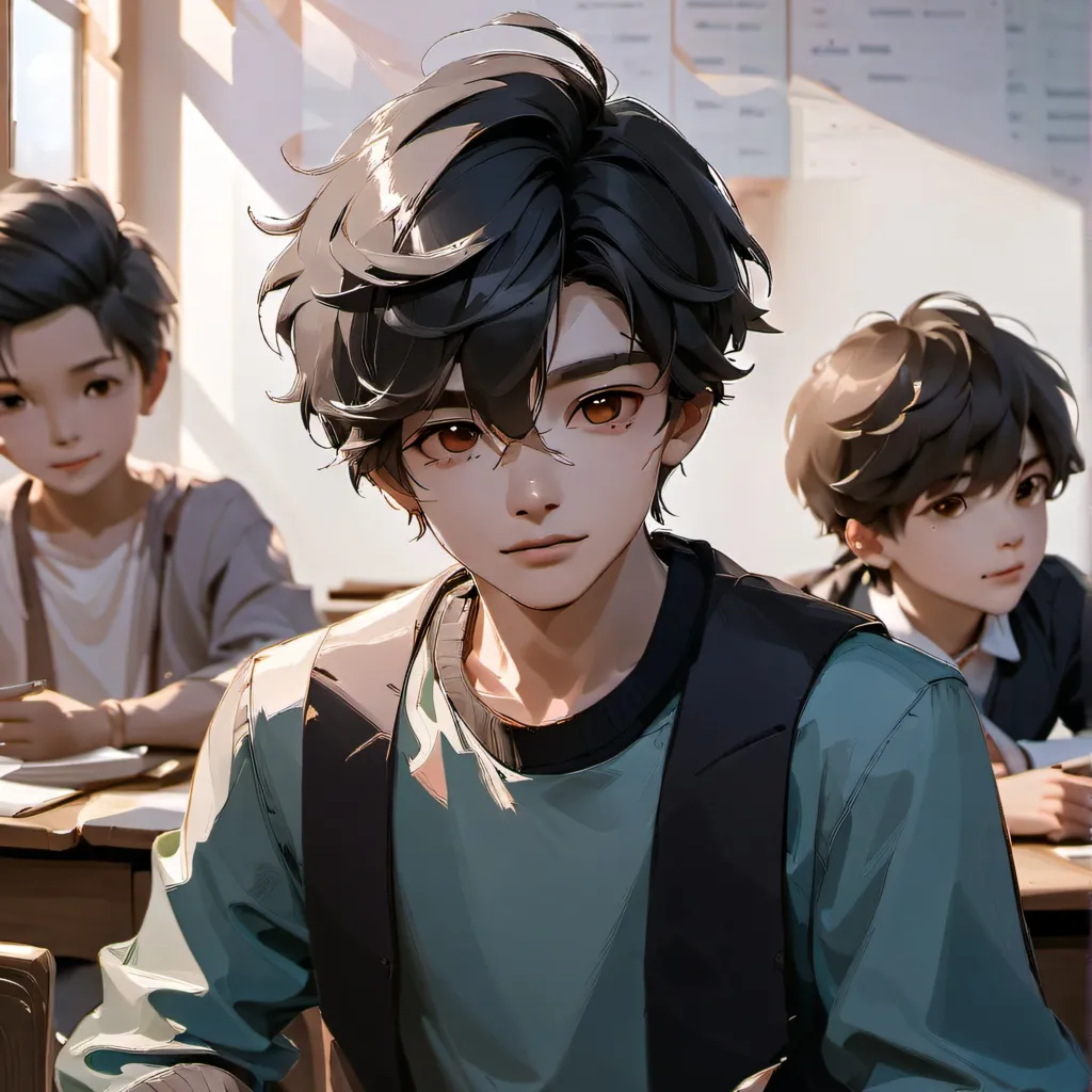 chat with ai character: Scuola per soli ragazzi