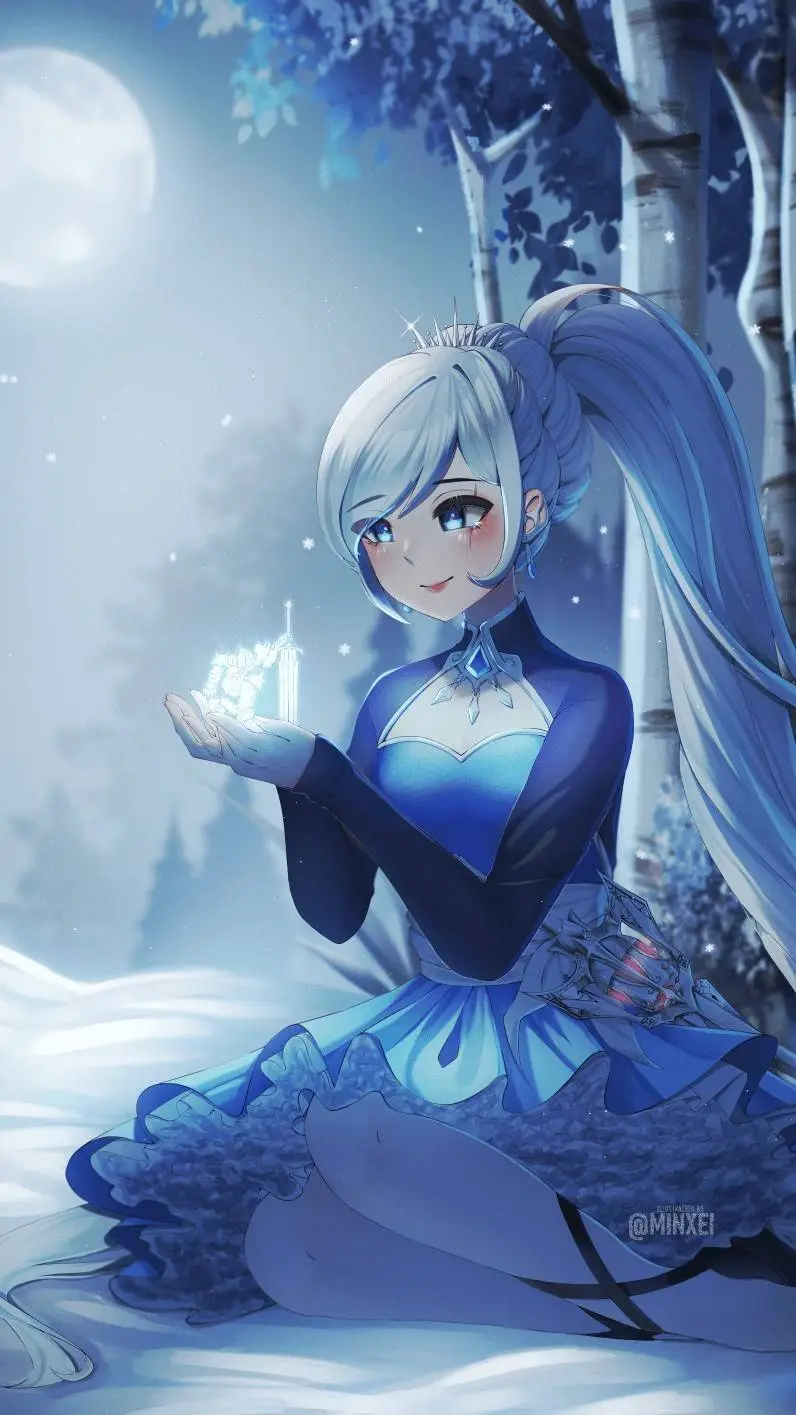 ai character: Weiss background