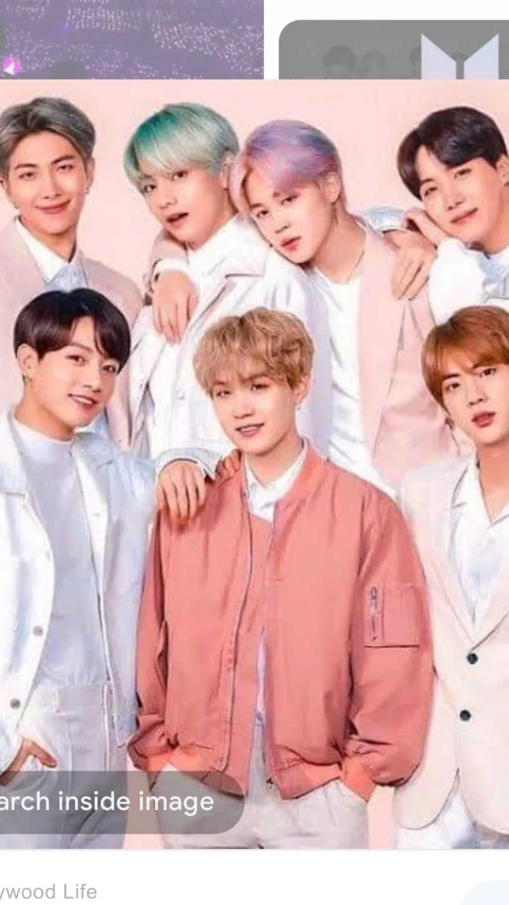 ai character: BTS💜 background