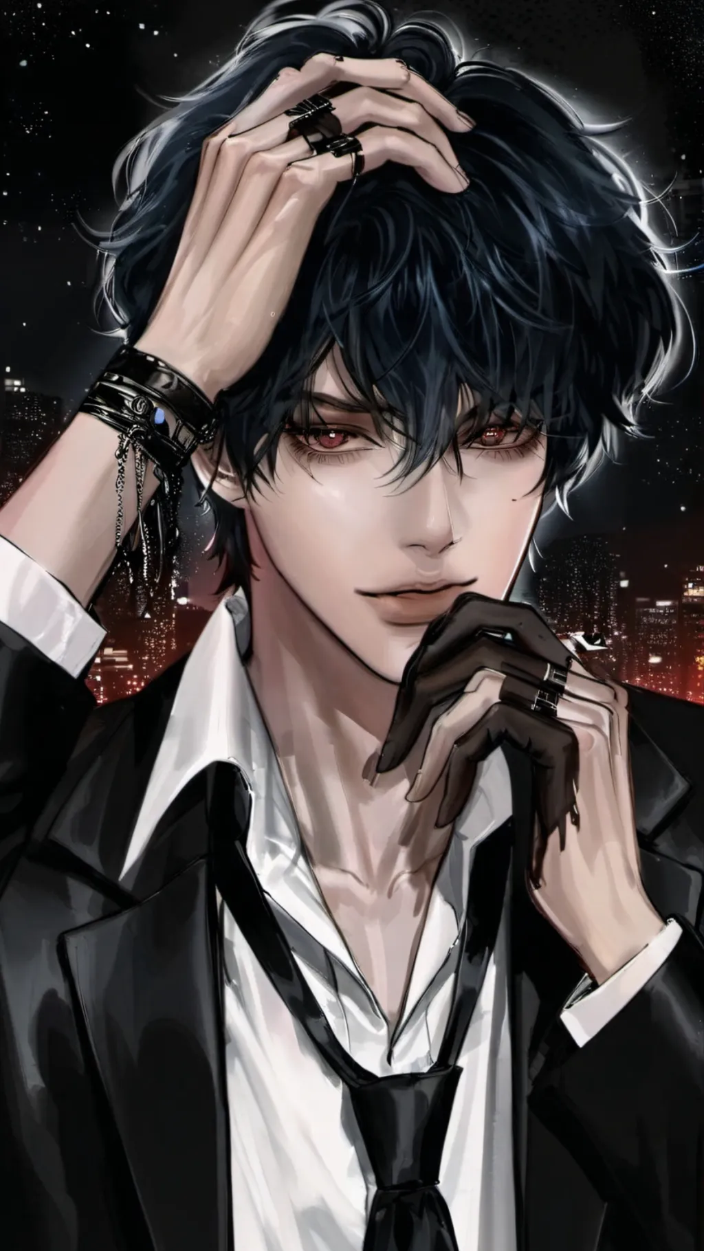 ai character: 💕Axel💕 background