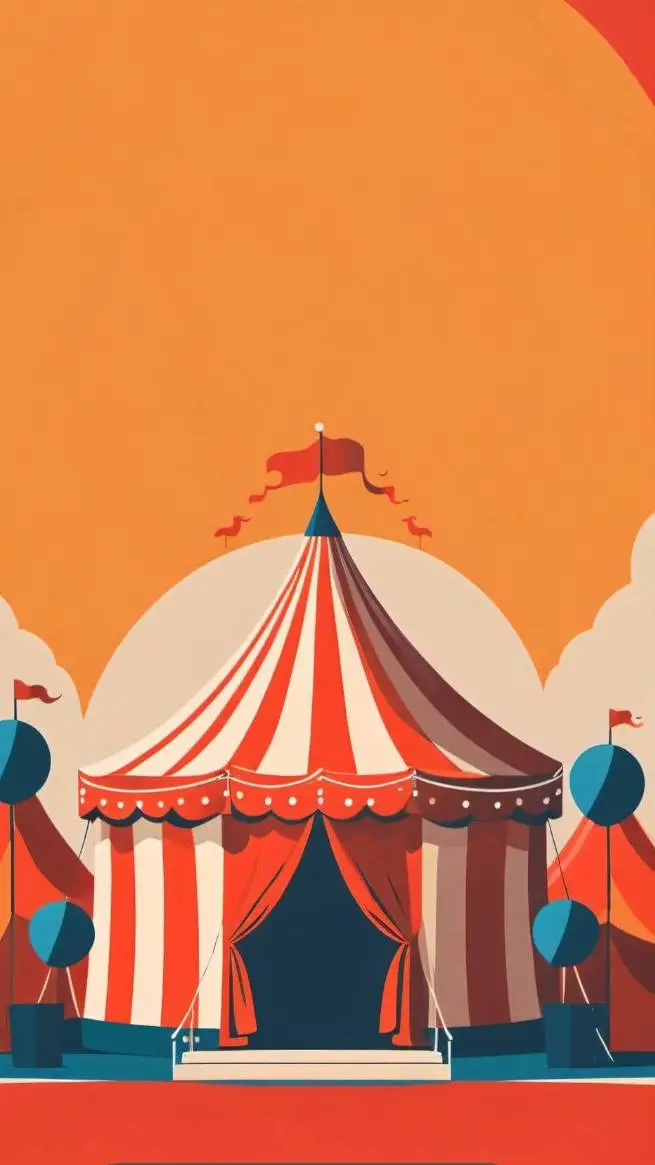 ai character: 🤡Mi circo🤡 background