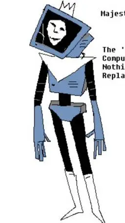 ai character: 👑M@J3$TY📺 background