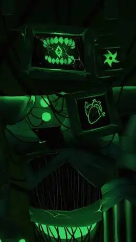 ai character: 🟩📺MORTIS📺🟩 background