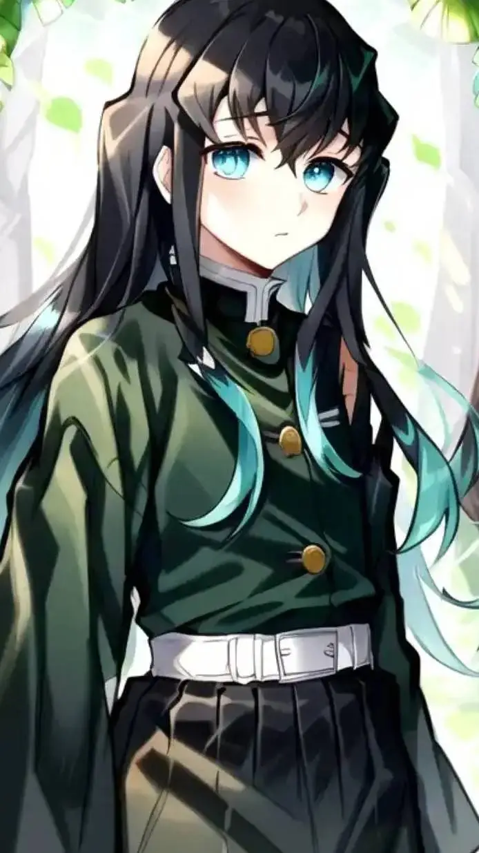 ai character: muichiro tokito  background