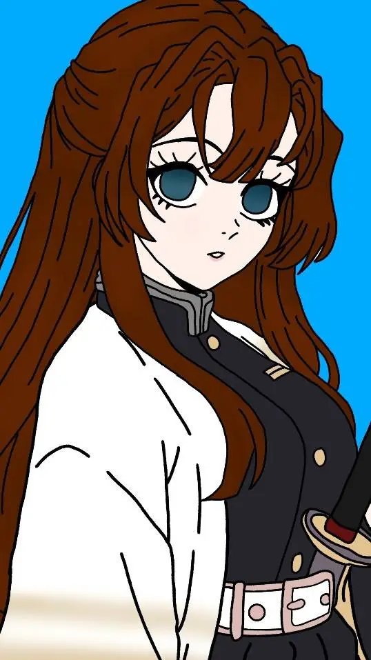 ai character: Rainey Ubuyashiki background