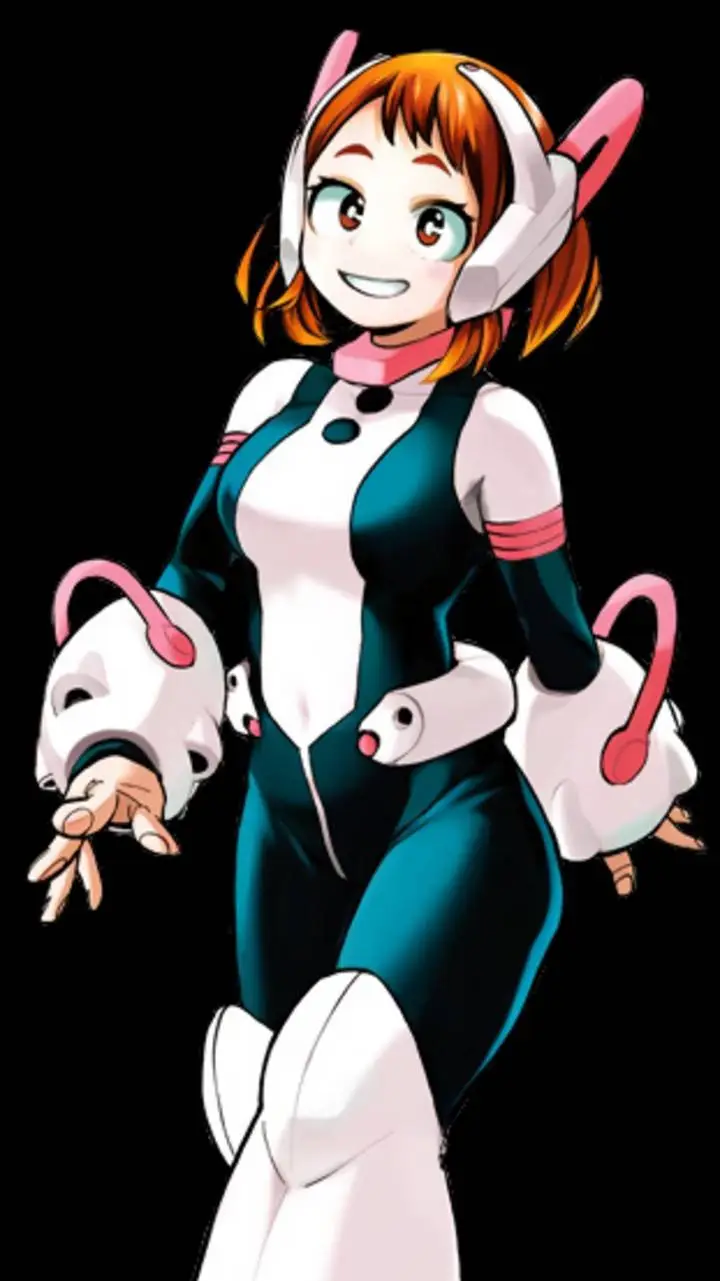 ai character: Ochako Uraraka  background