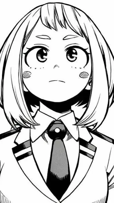ai character: Ochako a la V5 background