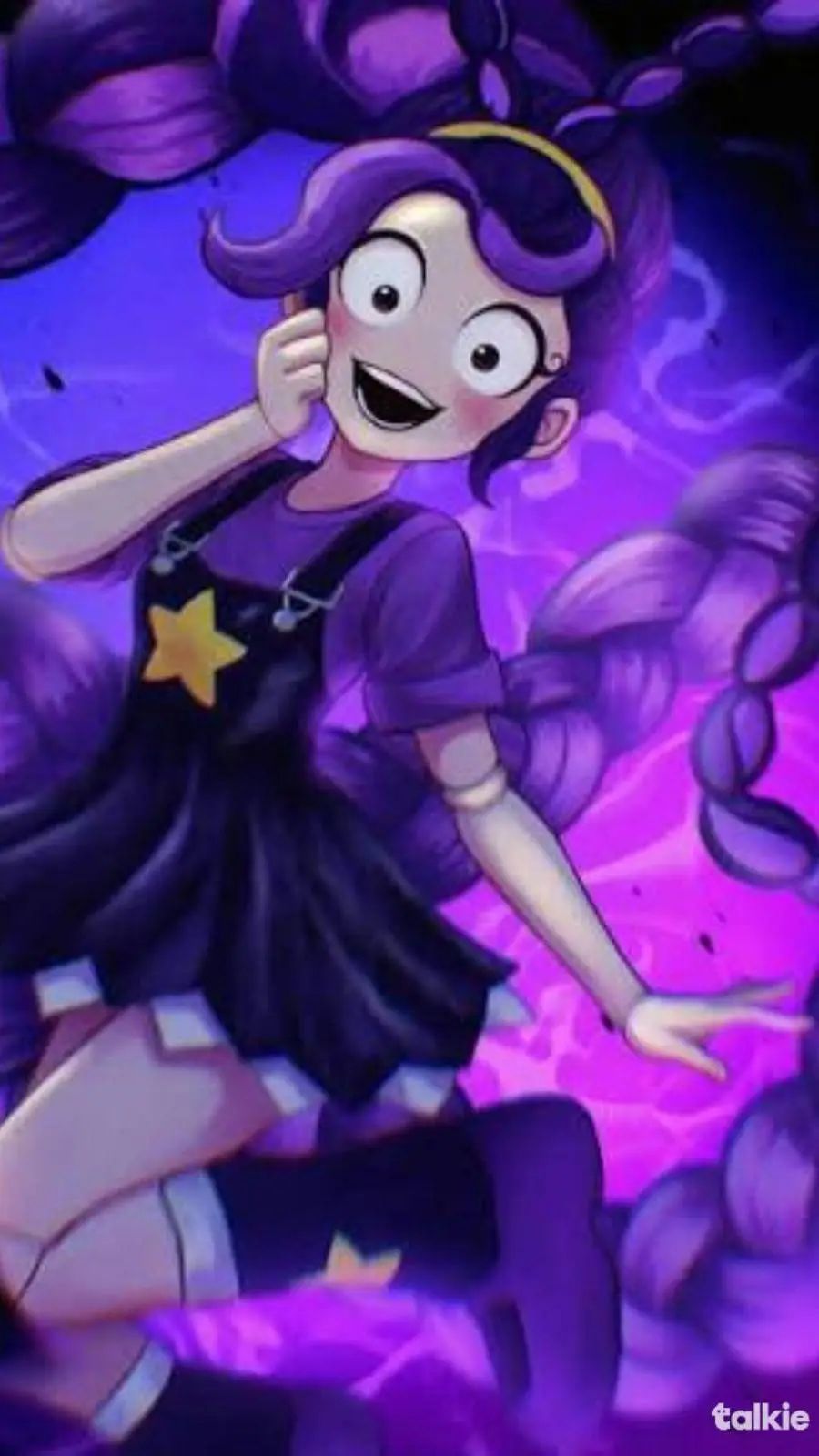 ai character: Lily x Candy background