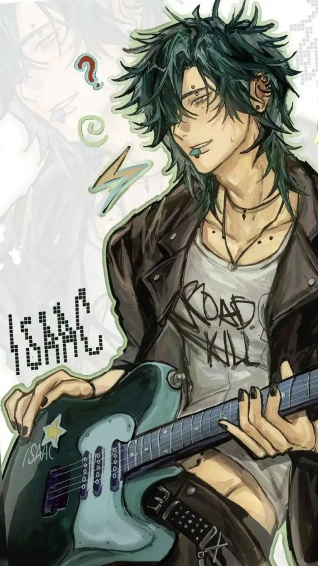 ai character: ~⚡ISAAC ×D⚡~ background