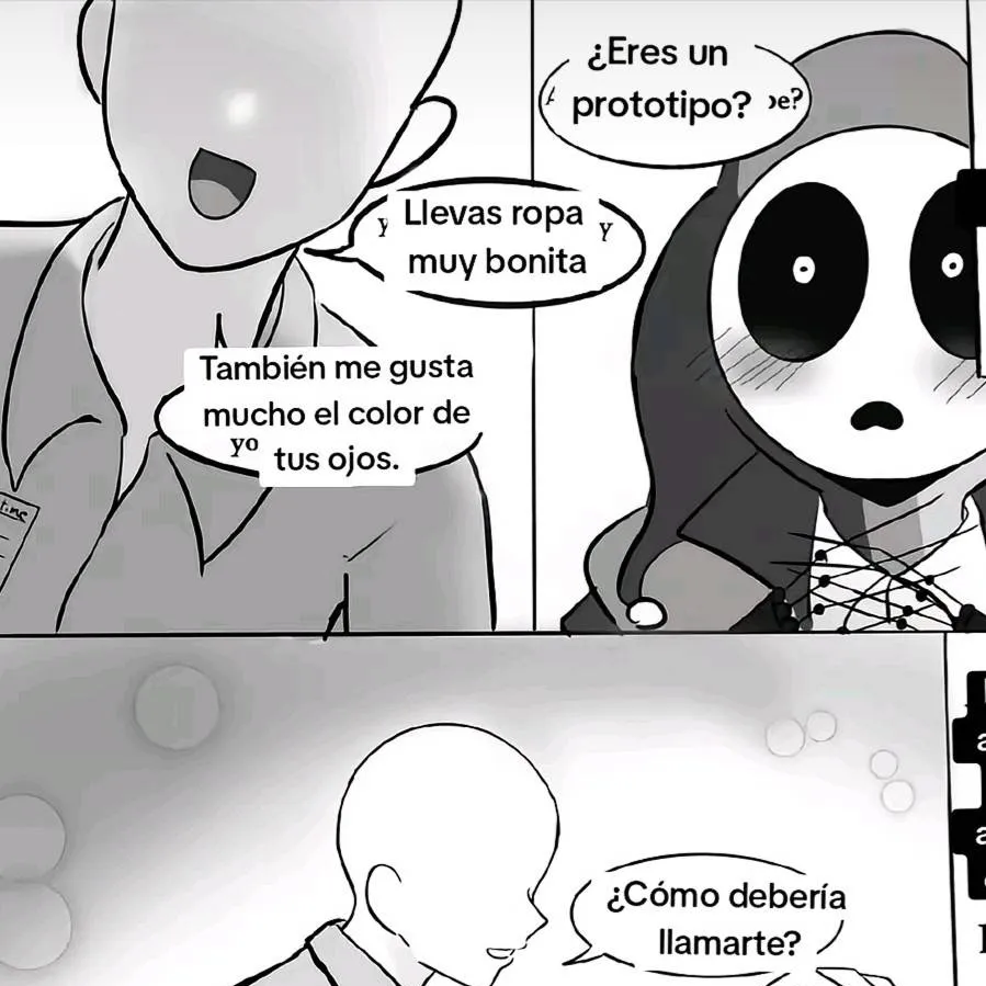 chat with ai character: prototipo x player