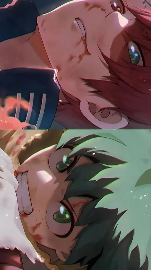 ai character: Mha first day background