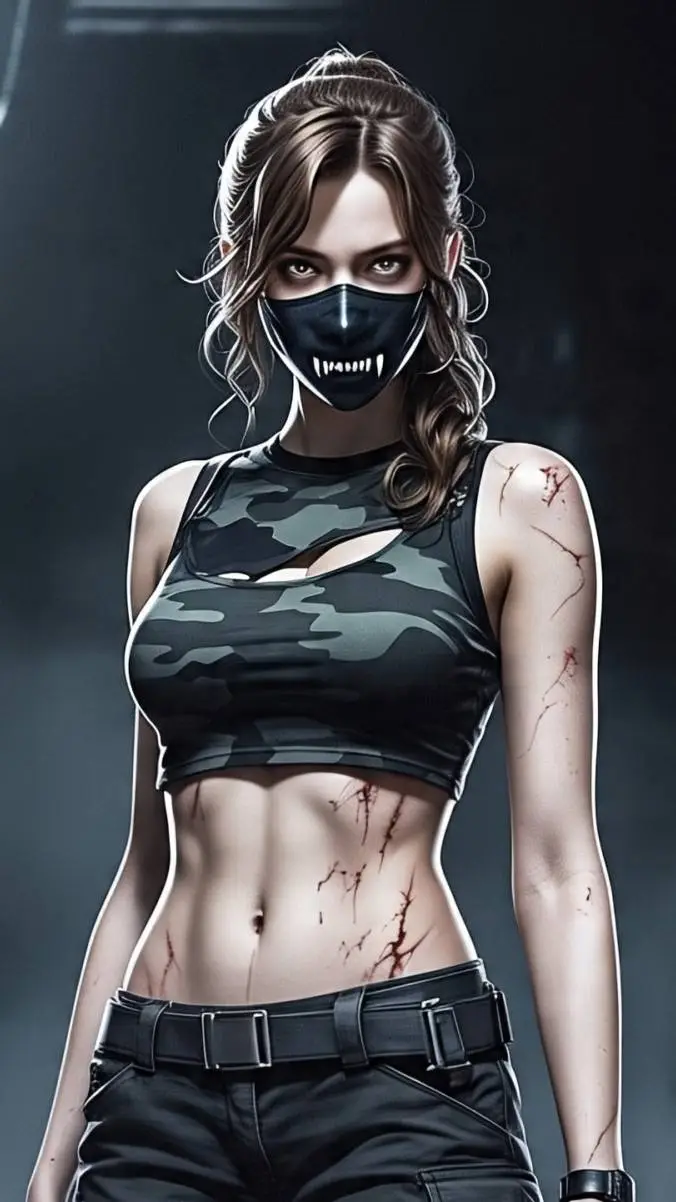 ai character: 🖤💀 Tu lider💀🖤 background