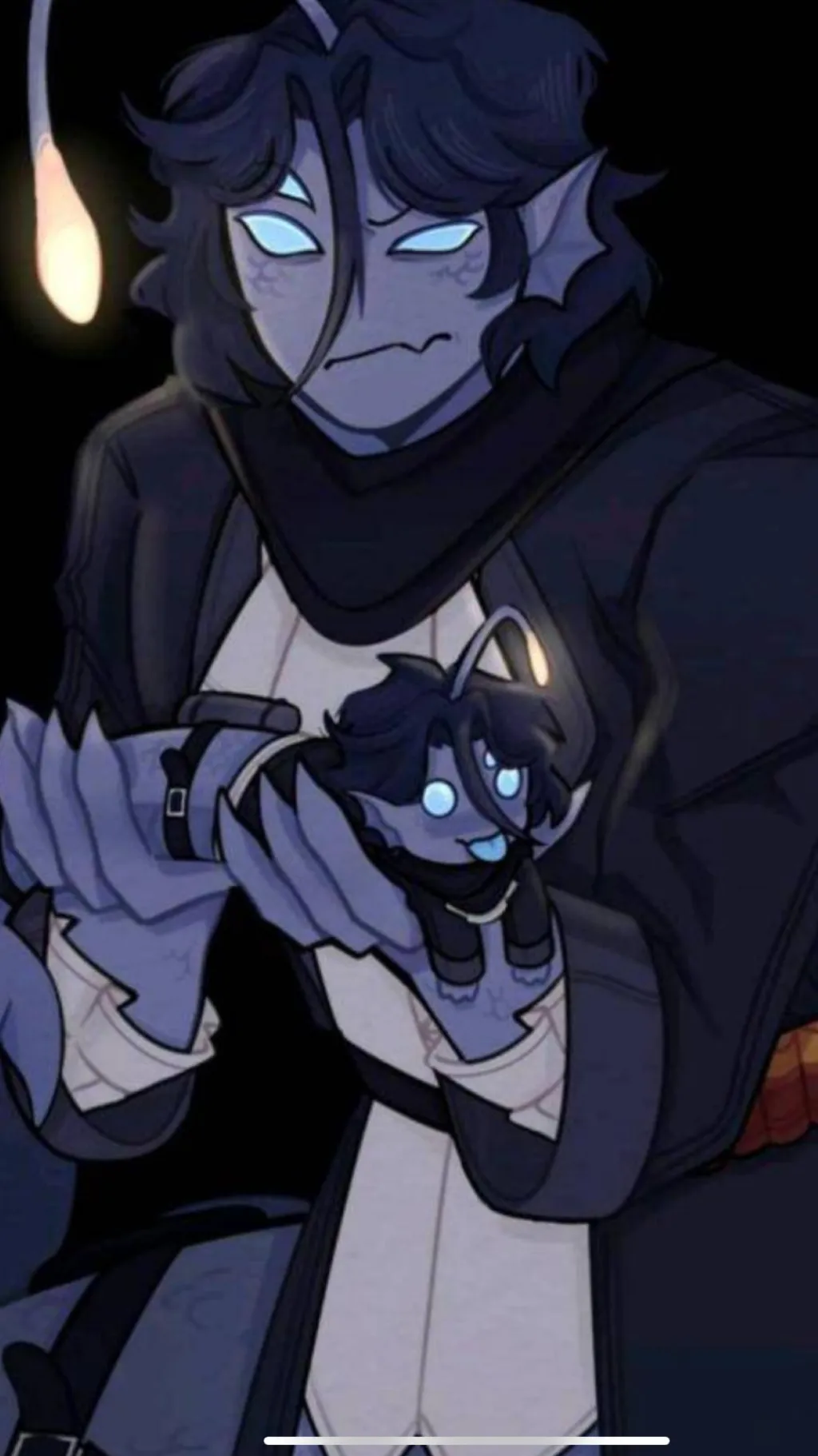 ai character: Sebastian solace background