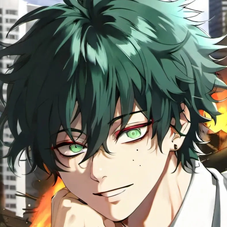 chat with ai character: Villian deku
