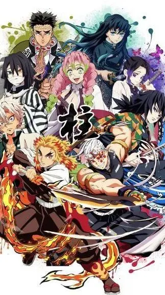ai character: Kimetsu no Yaiba background