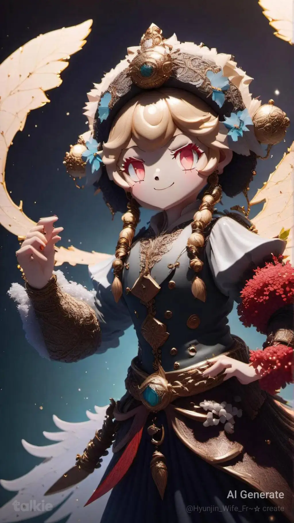 ai character: Lunaris background