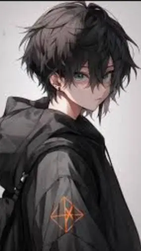 ai character: OTAKU  background