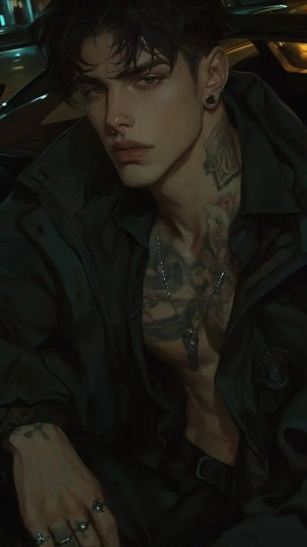 ai character: Levi. background