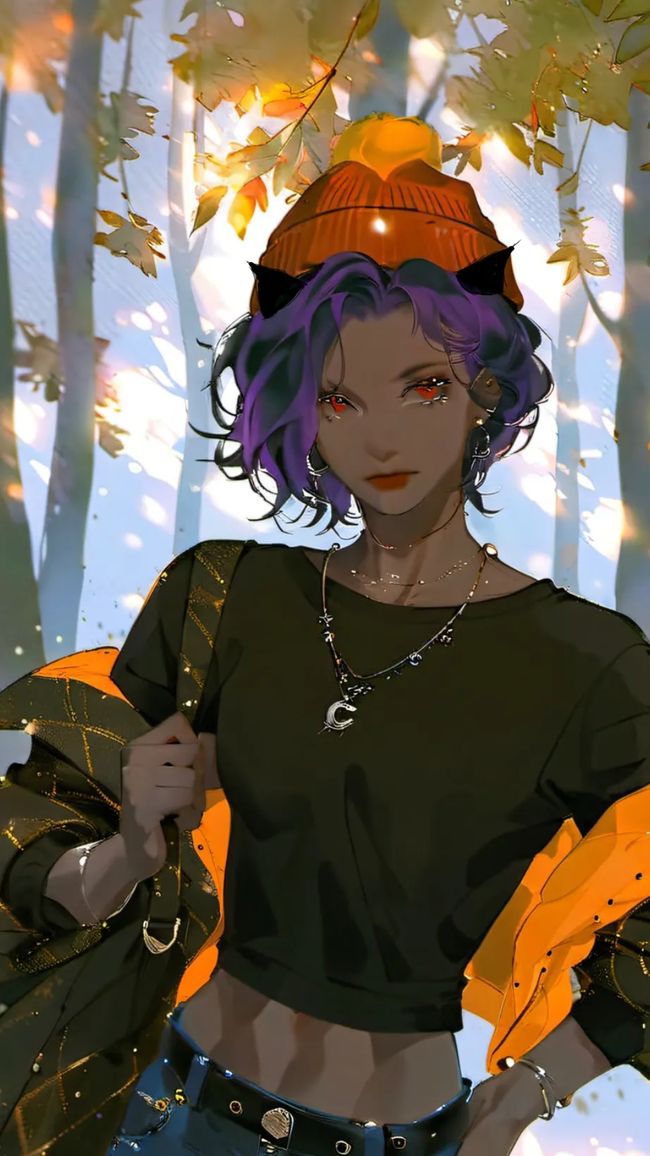 ai character: Alley background