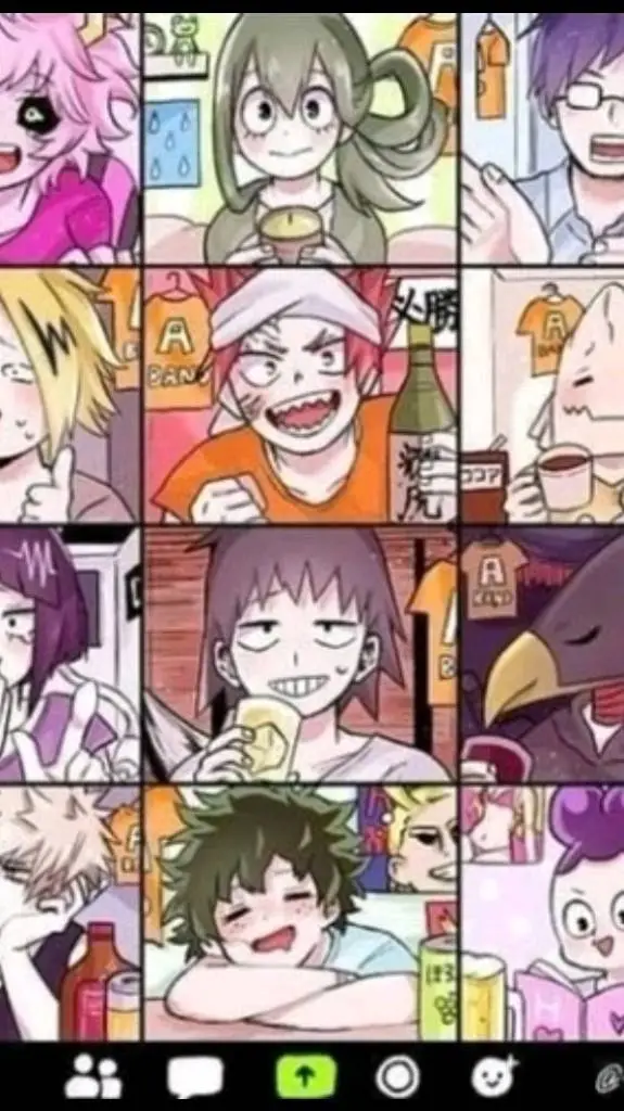 ai character: mha-llamada background