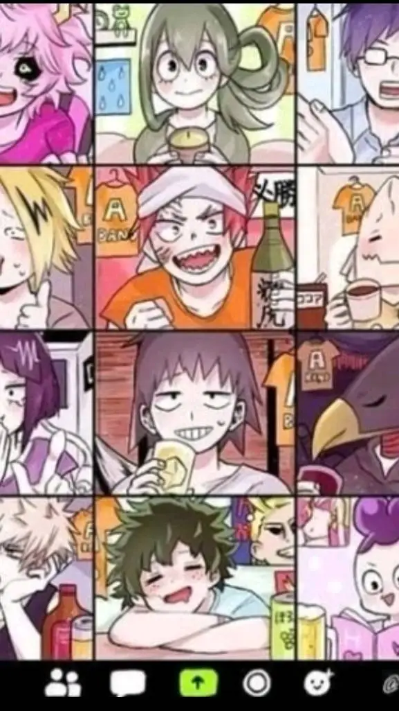 ai character: mha-call  background