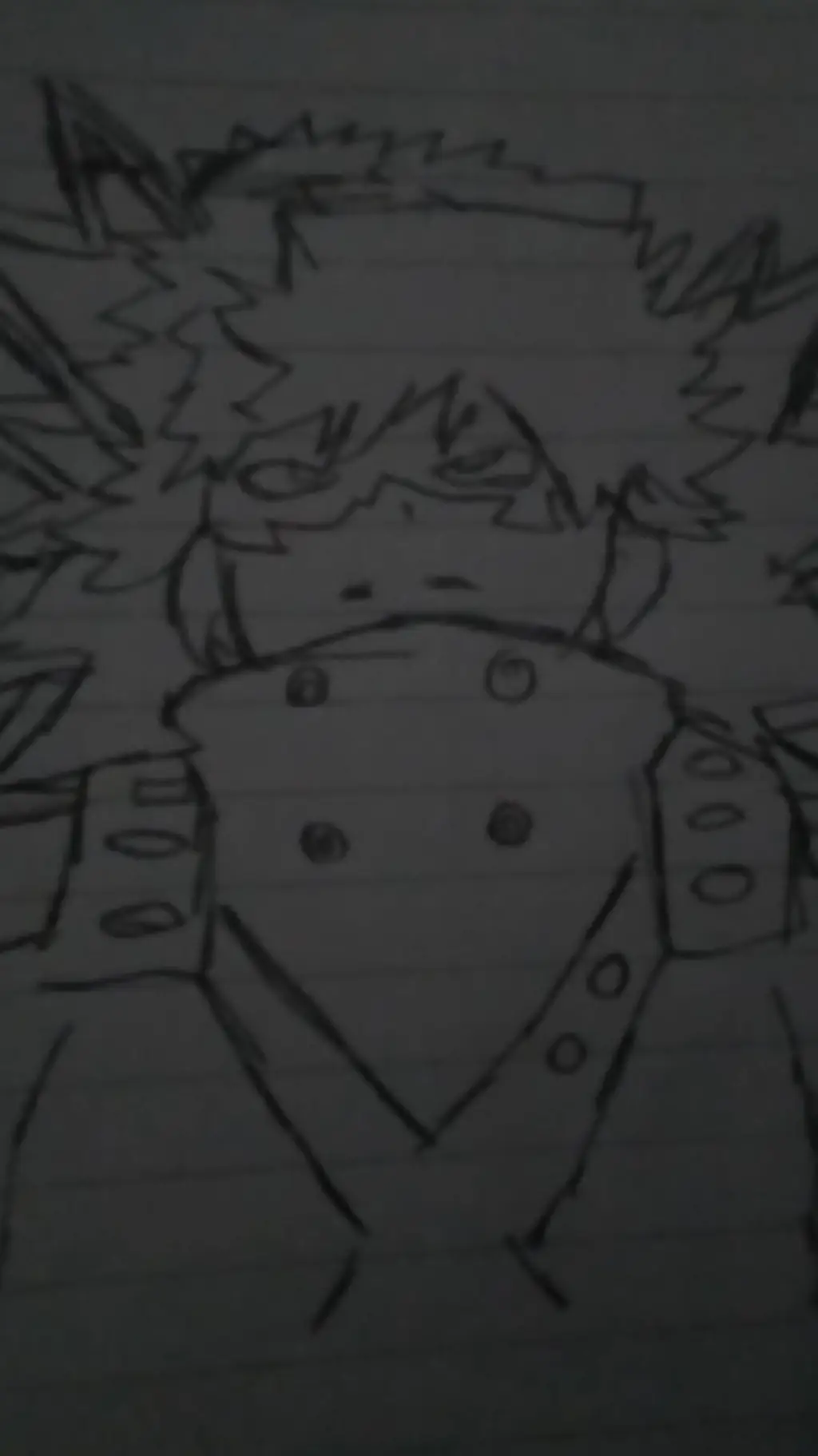 ai character: katsuki bakugo background