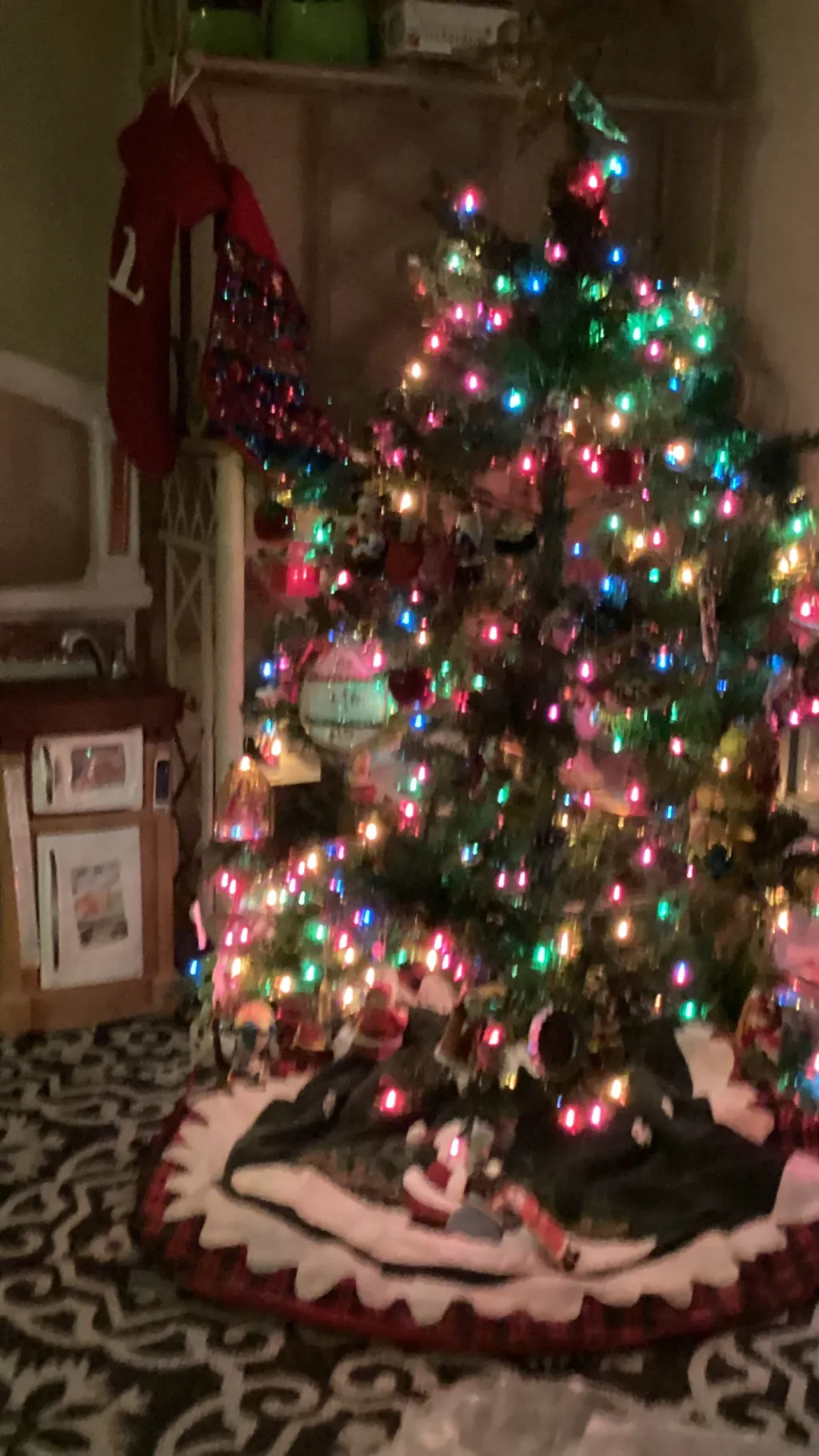 ai character: Mha Christmas  background