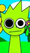 ai character: Rainbow Sprunkis background