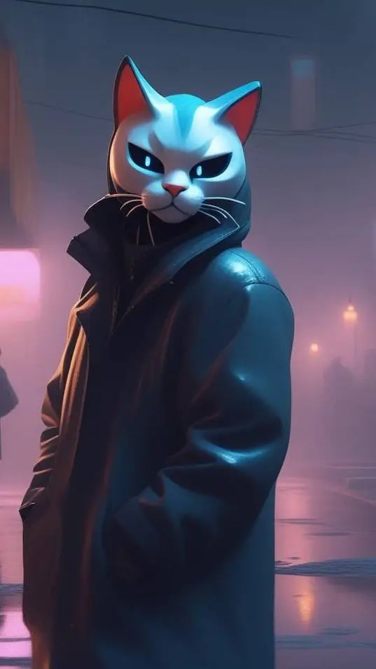 ai character: Ginger fall background