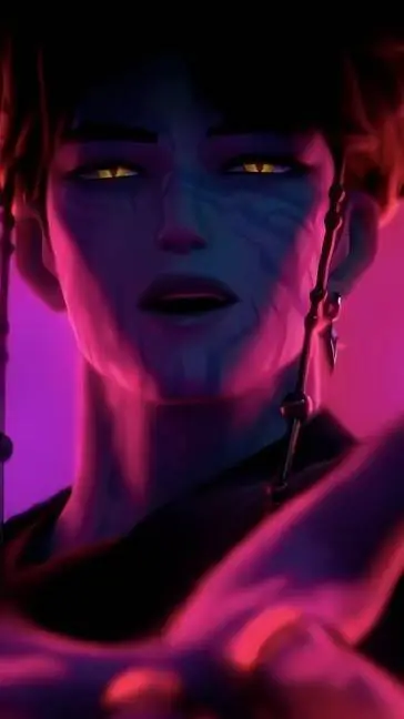 ai character: JINU❤️‍🔥❤️‍🔥👽😈 background