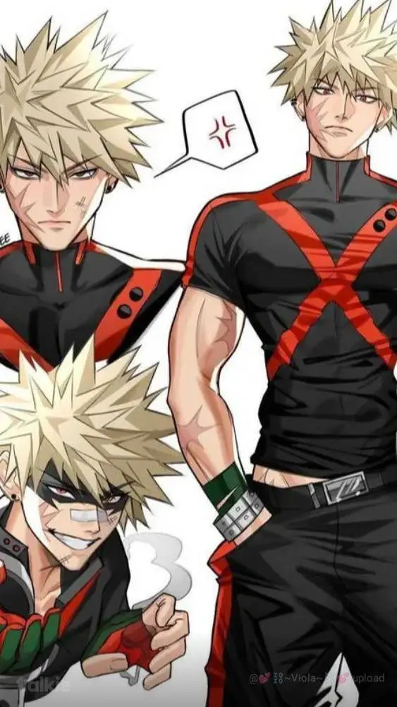 ai character:  *Katsuki Bakugo* background