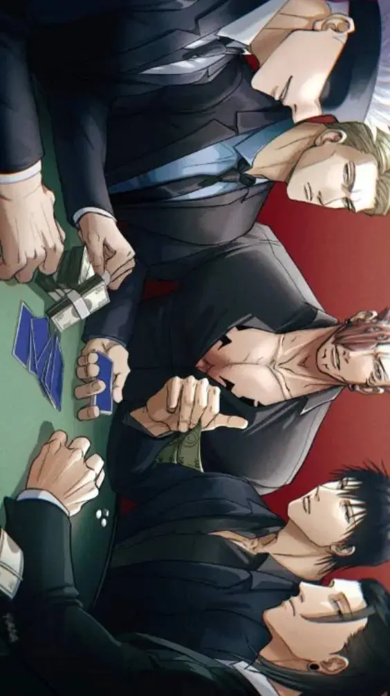 ai character: JJK men~ background