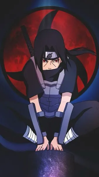 ai character: Boruto and Sarada background