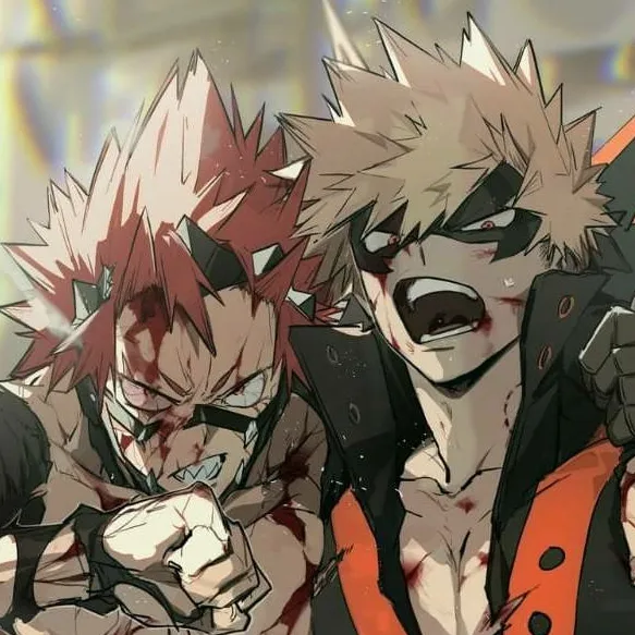 chat with ai character: kirishima e bakugo