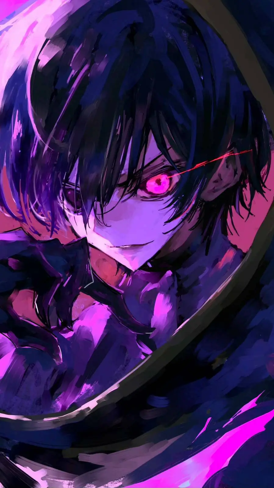 ai character: LELOUCH background