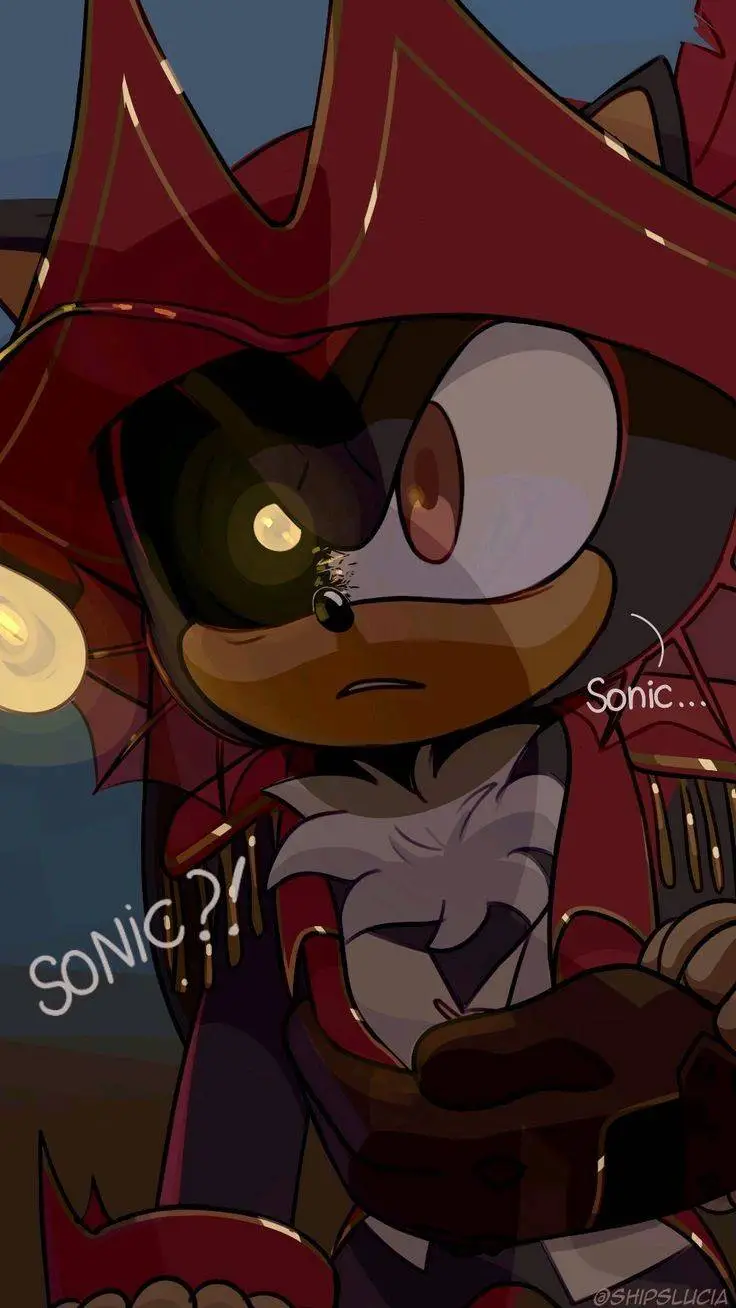 ai character: pirate shadow background