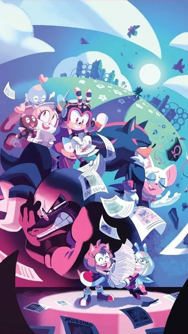 ai character: Sonic Crew background