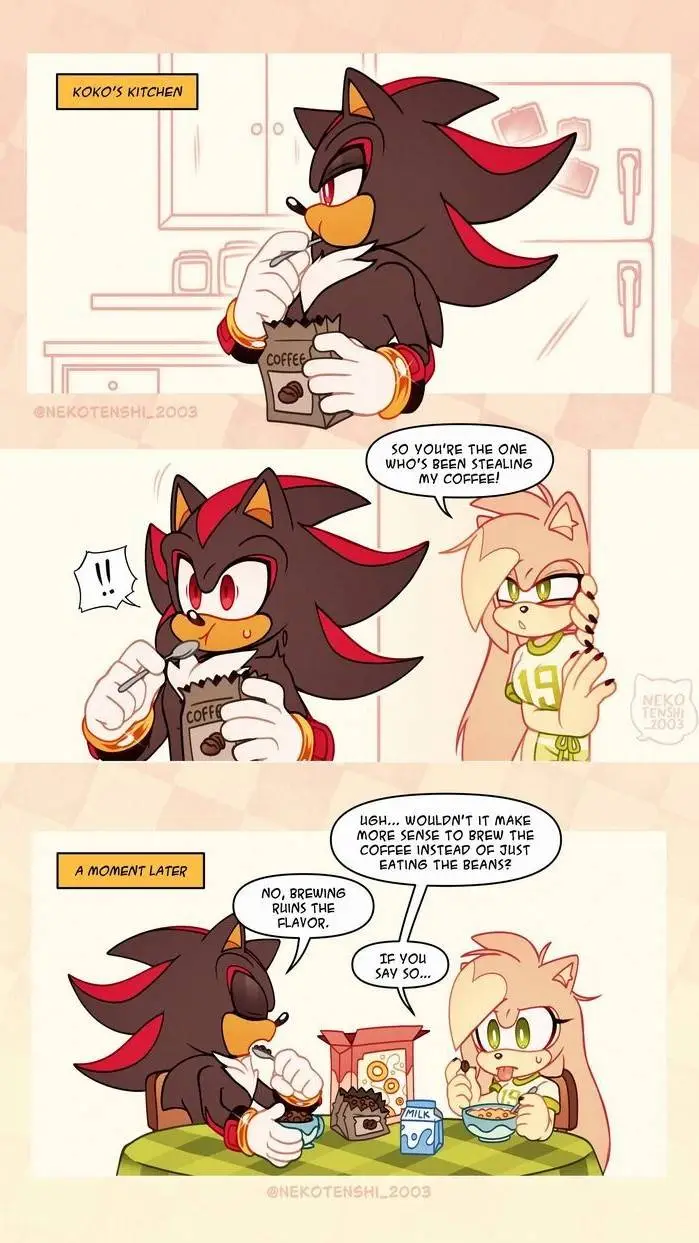 ai character: Shadow the hedgeho background